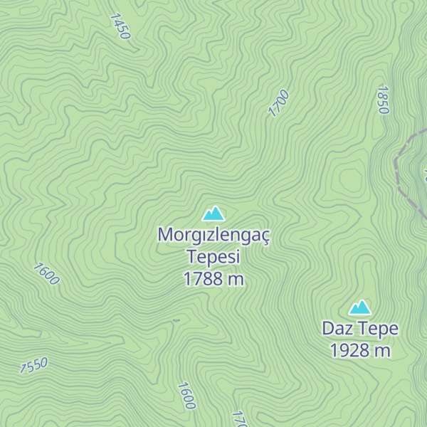 Map of Morgızlengaç Tepesi