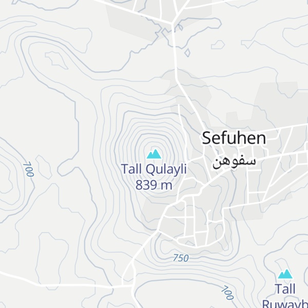 Map of Tall Qulayli