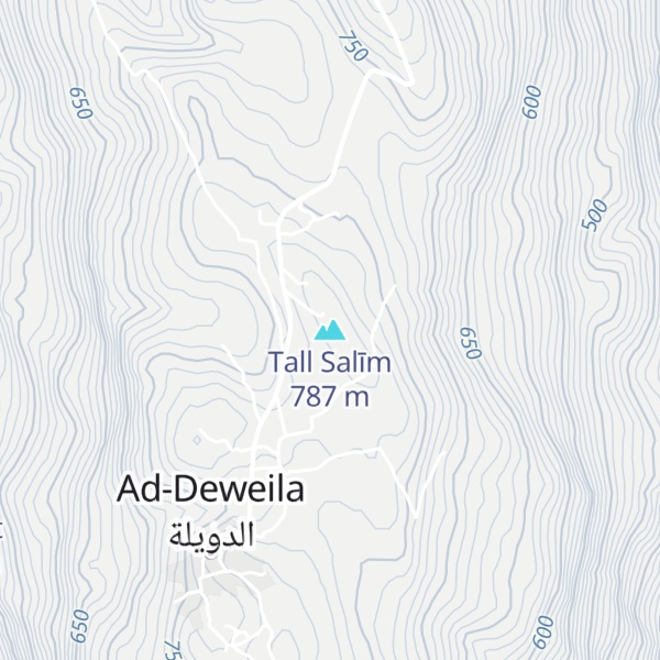 Map of Tall Salīm