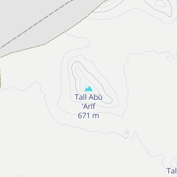 Map of Tall Abū ‘Arīf