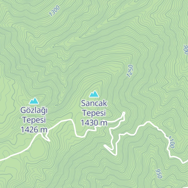 Map of Sancak Tepesi