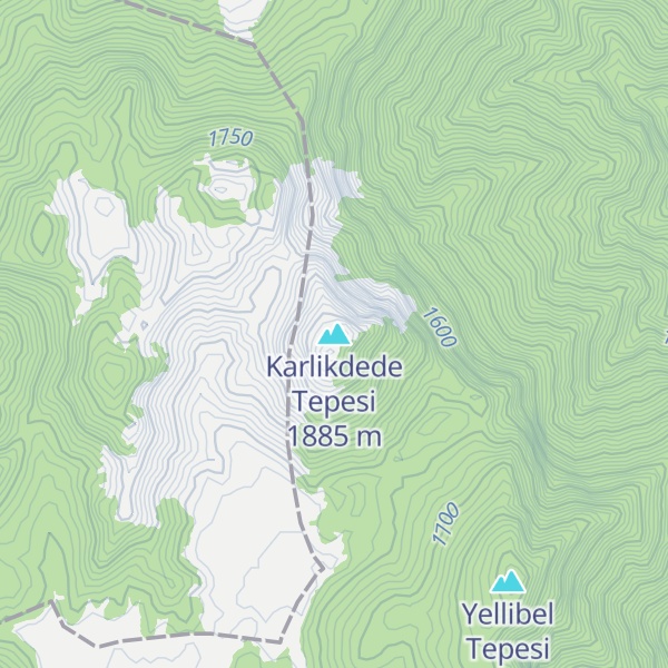 Map of Karlikdede Tepesi