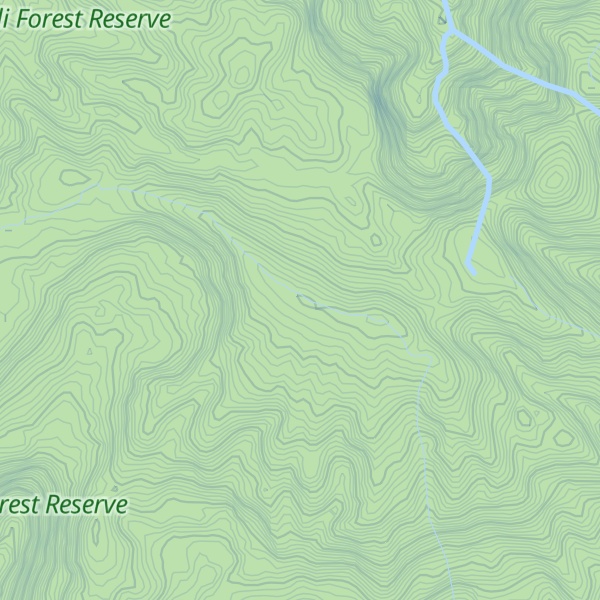 Map of Monduli Mountain