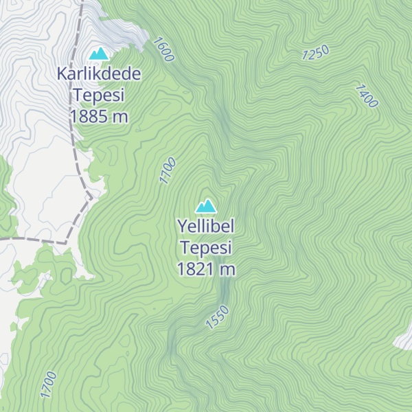 Map of Yellibel Tepesi