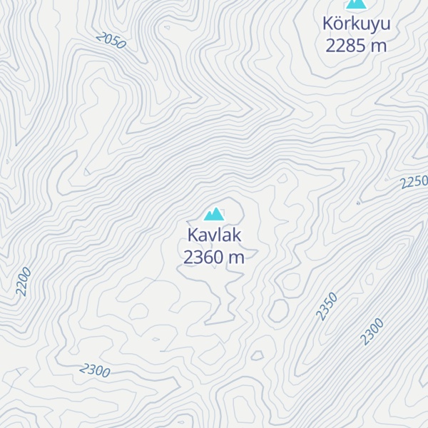 Map of Kavlak