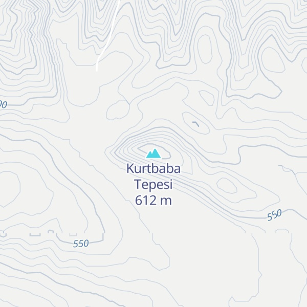 Map of Kurtbaba Tepesi