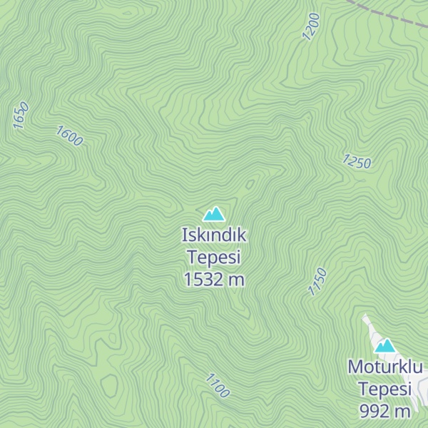 Map of Iskındık Tepesi