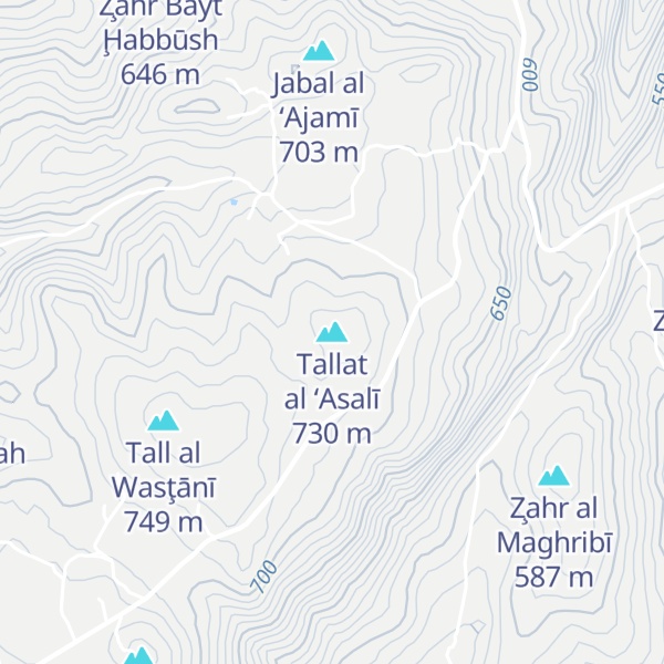 Map of Tallat al ‘Asalī