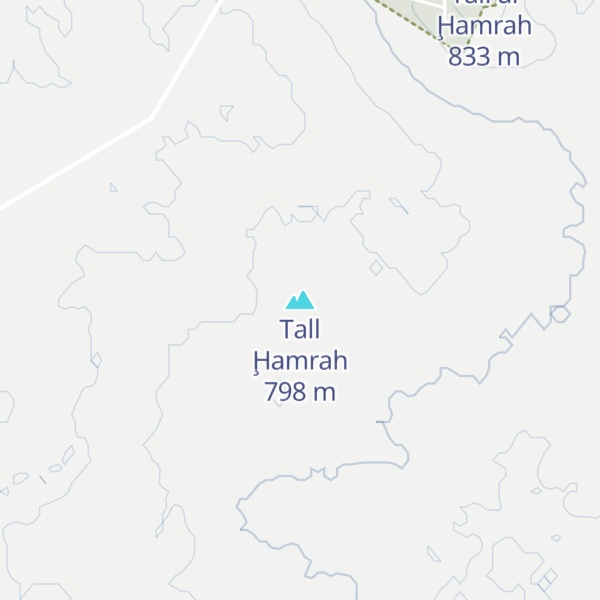 Map of Tall Ḩamrah