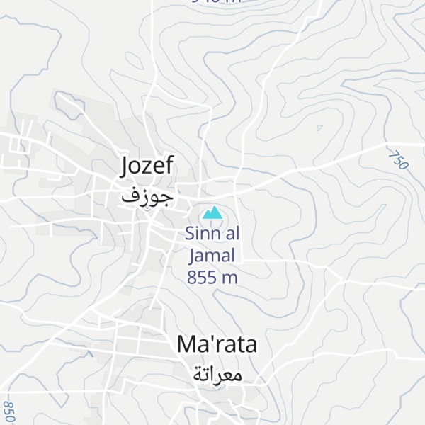 Map of Sinn al Jamal
