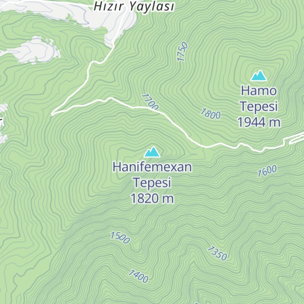 Map of Hanifemexan Tepesi