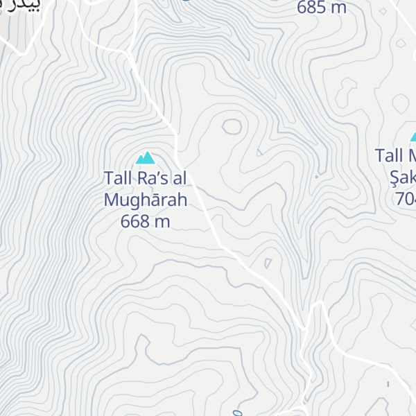 Map of Tall Musayţiḩah