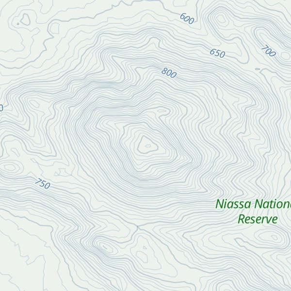 Map of Monte Quissindo