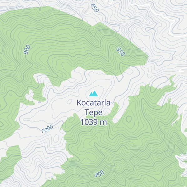 Map of Kocatarla Tepe