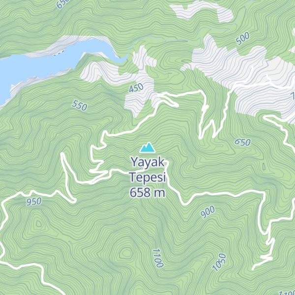 Map of Yayak Tepesi