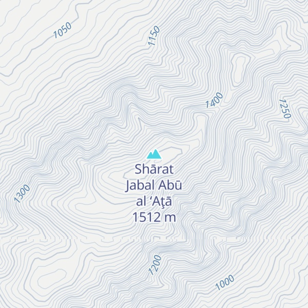 Map of Shārat Jabal Abū al ‘Aţā