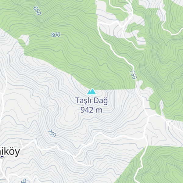 Map of Taşlı Dağ