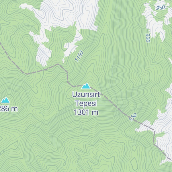 Map of Uzunsırt Tepesi