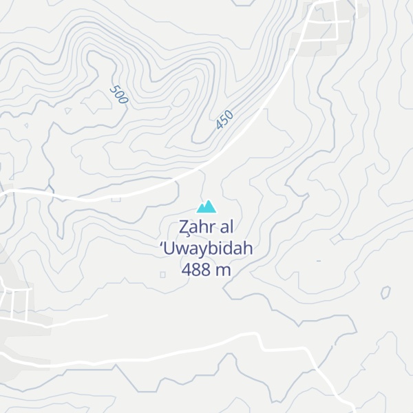 Map of Z̧ahr al ‘Uwaybidah
