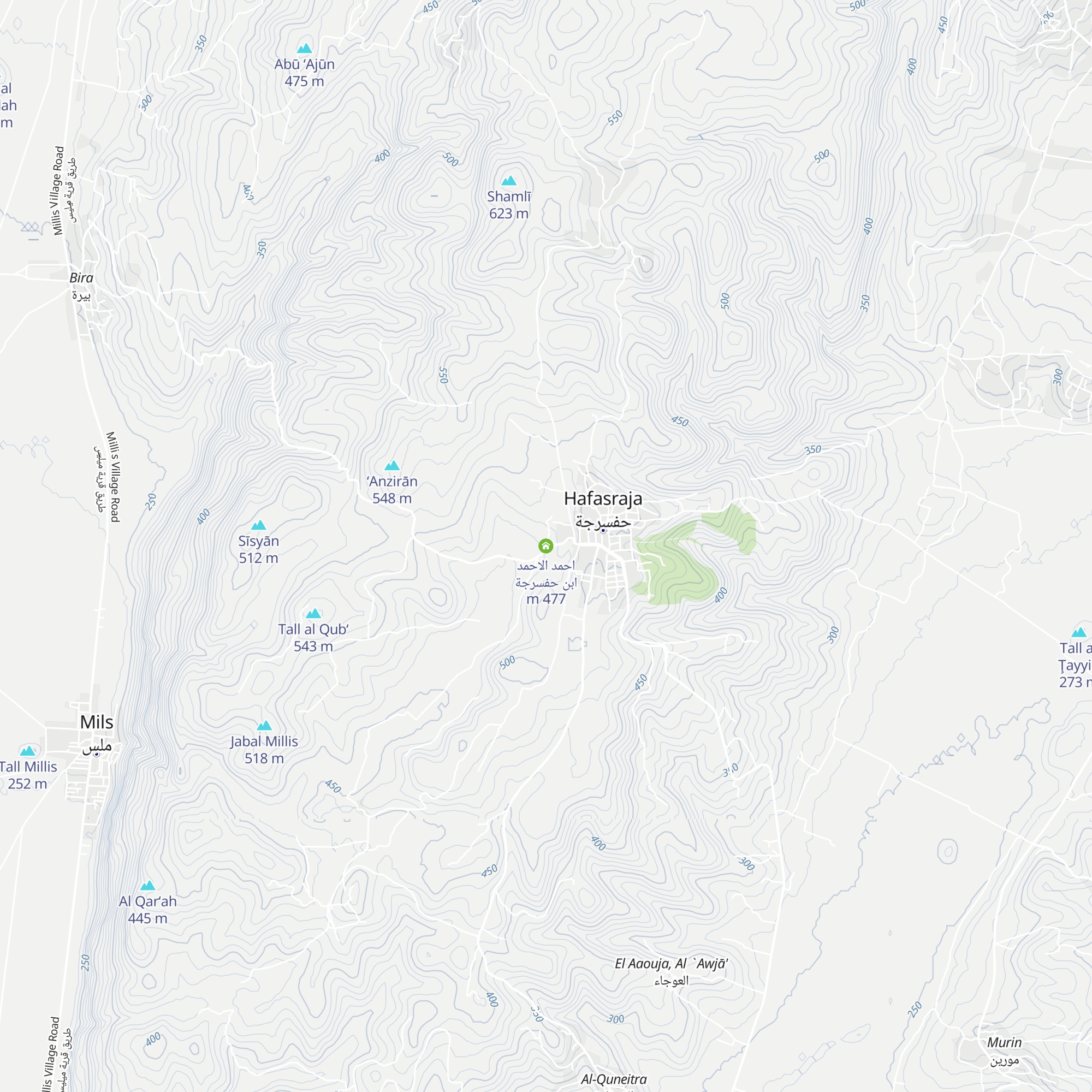 احمد الاحمد ابن حفسرجة map