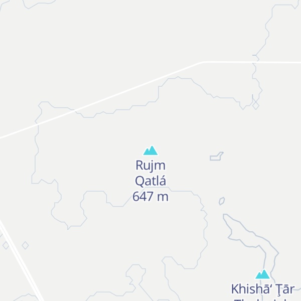 Map of Rujm Qatlá