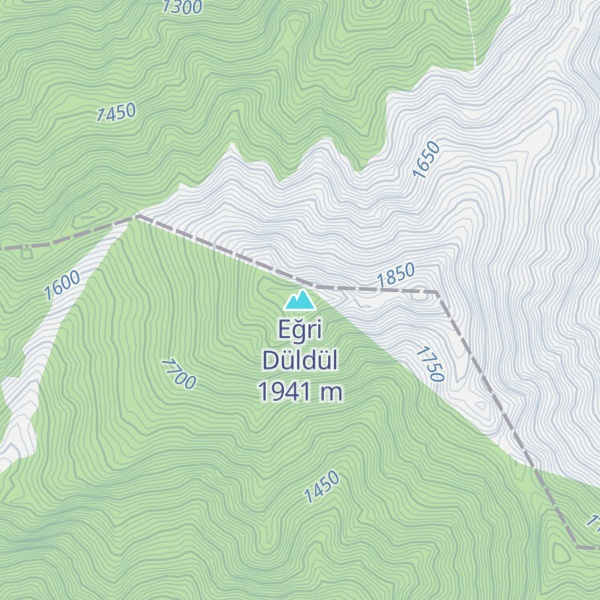Map of Eğri Düldül