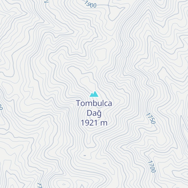 Map of Tombulca Dağ