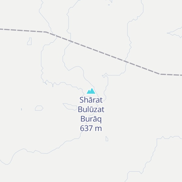 Map of Shārat Bulūzat Burāq