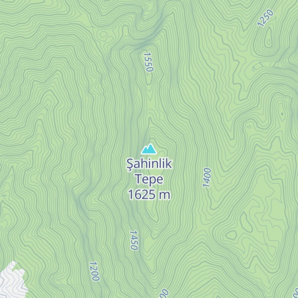 Map of Şahinlik Tepe