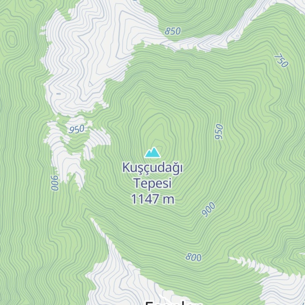 Map of Kuşçudağı Tepesi