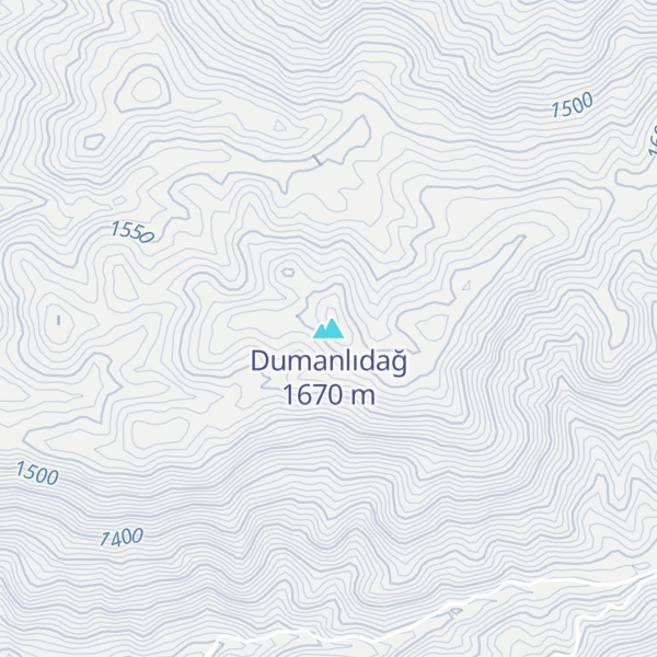 Map of Dumanlıdağ