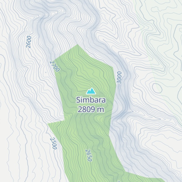 Map of Simbara