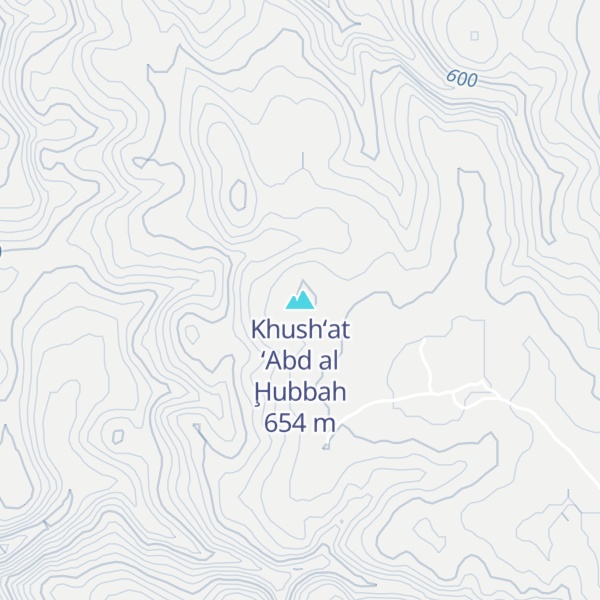 Map of Khush‘at ‘Abd al Ḩubbah