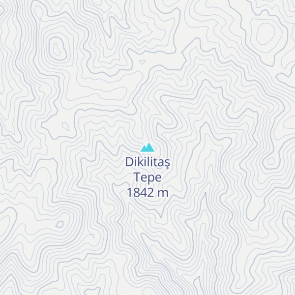 Map of Dikilitaş Tepe
