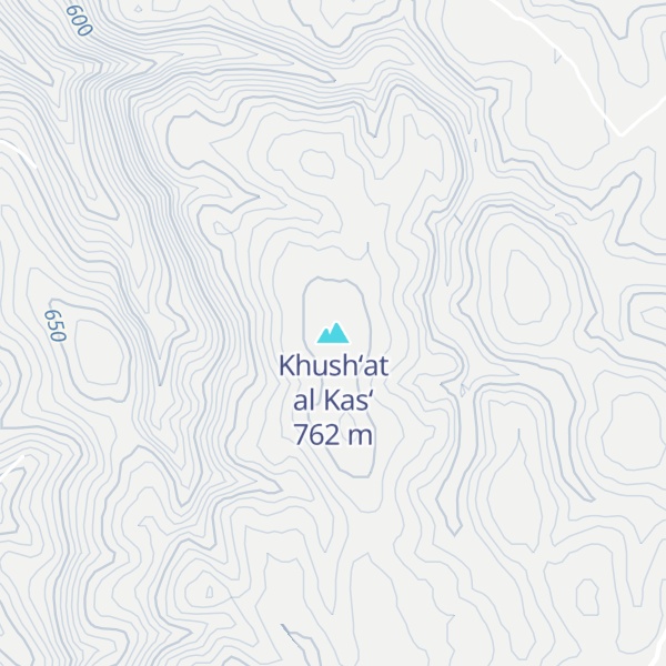 Map of Khush‘at al Kas‘