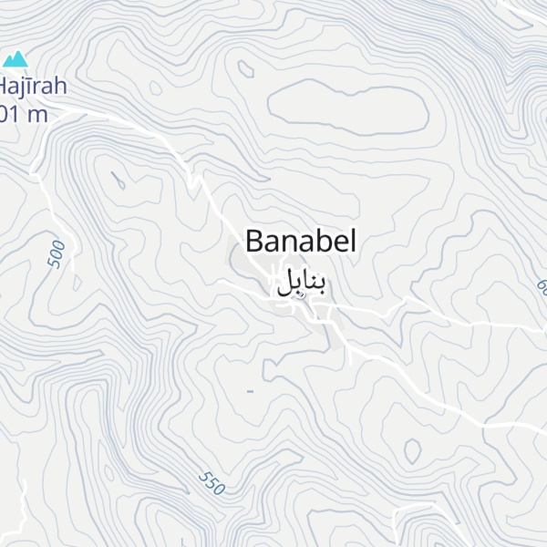 Map of Jabal Barisha