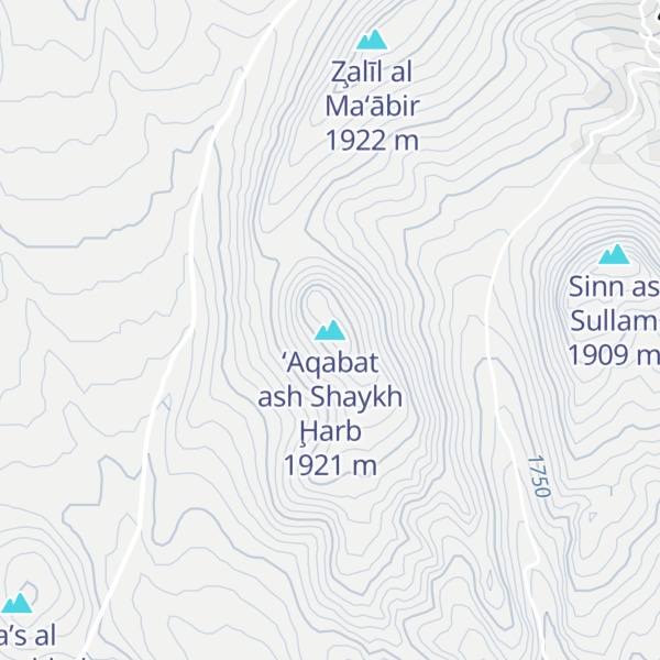 Map of ‘Aqabat ash Shaykh Ḩarb