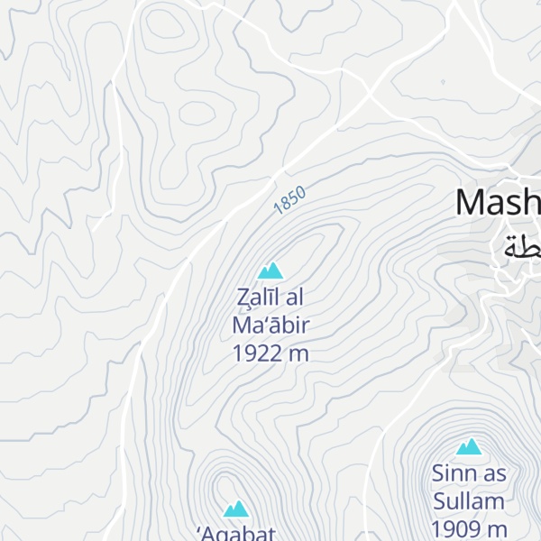 Map of Z̧alīl al Ma‘ābir