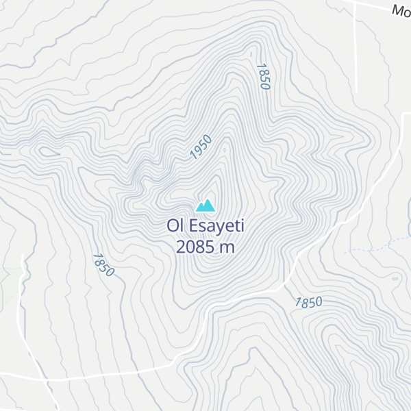 Map of Ol Esayeti