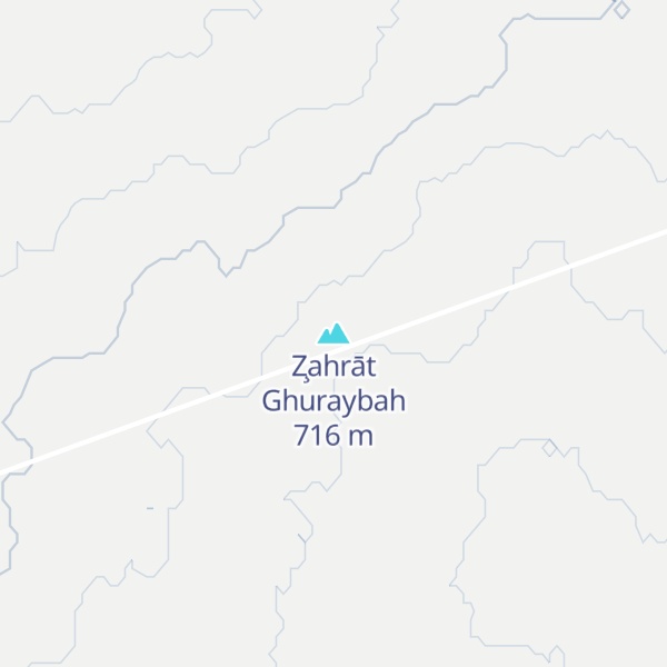 Map of Z̧ahrāt Ghuraybah