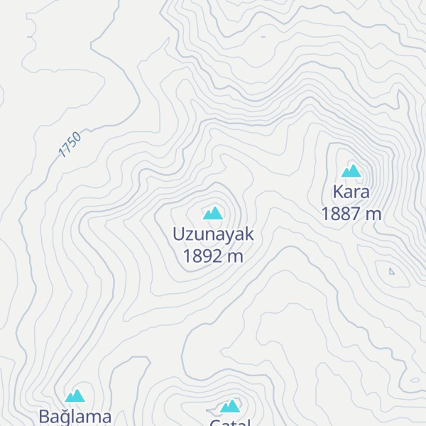 Map of Uzunayak