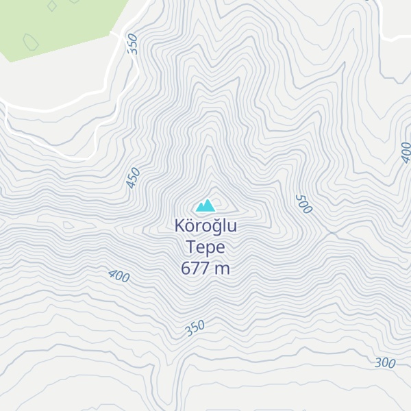 Map of Köroğlu Tepe