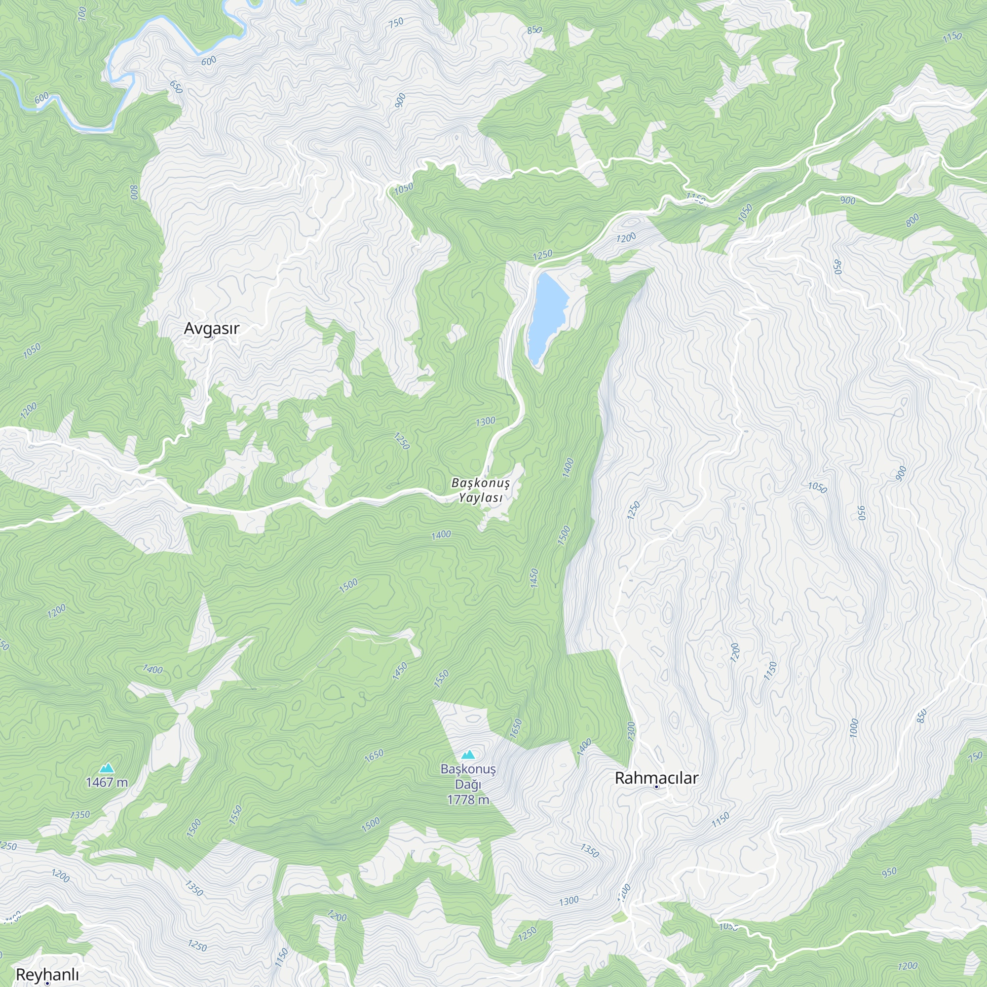Baskonus Yaylasi Bungalov Evleri map