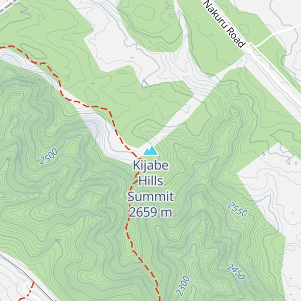 Map of Kijabe Hills Summit