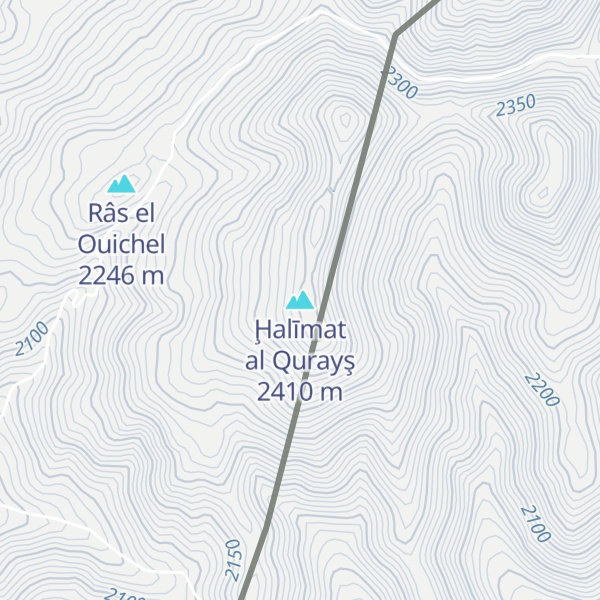 Map of Ḩalīmat al Qurayş