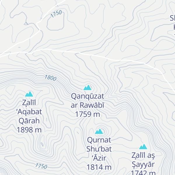 Map of Qanqūzat ar Rawābī
