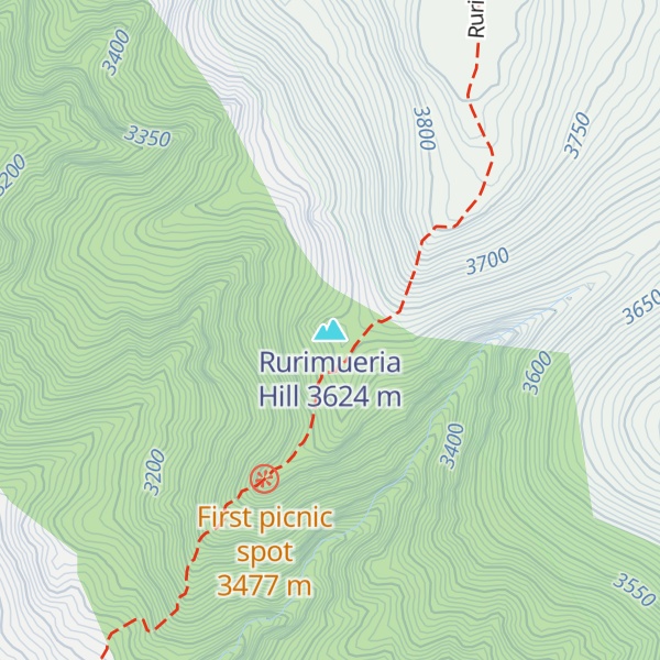 Map of Rurimueria Hill