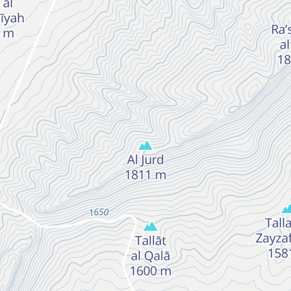 Map of Al Jurd