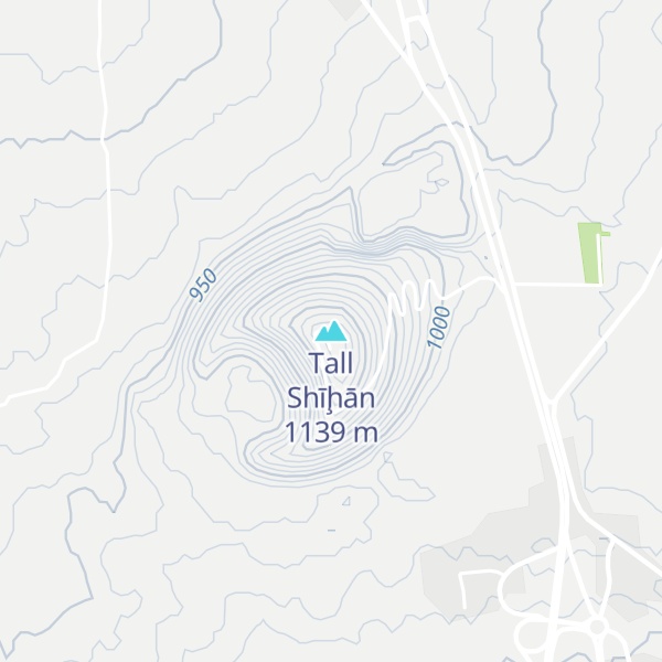Map of Tall Shīḩān