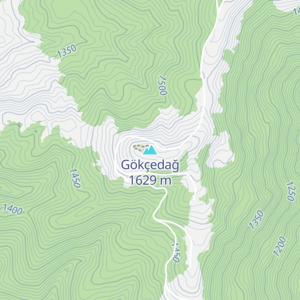 Map of Gökçedağ